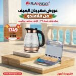 عرض الصيف من فلامنجو كاتيل بايركس نحاسي + ساندوتش ميكر 1*1